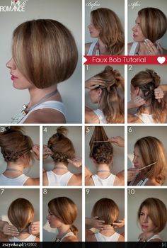 cute things to do with short hair