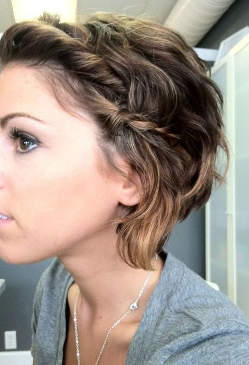 cute up hairstyles for short hair