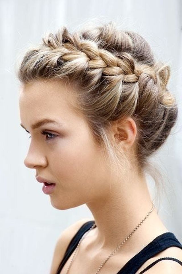 cute updo hairstyles for short hair