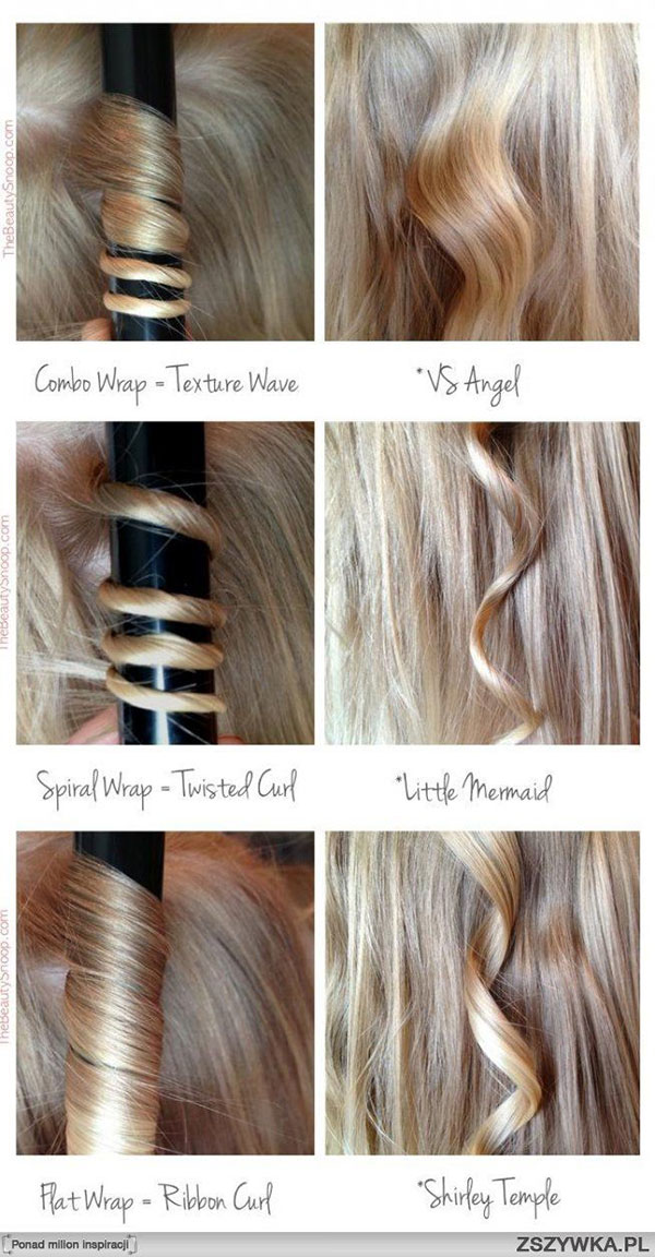 cute ways to curl long hair